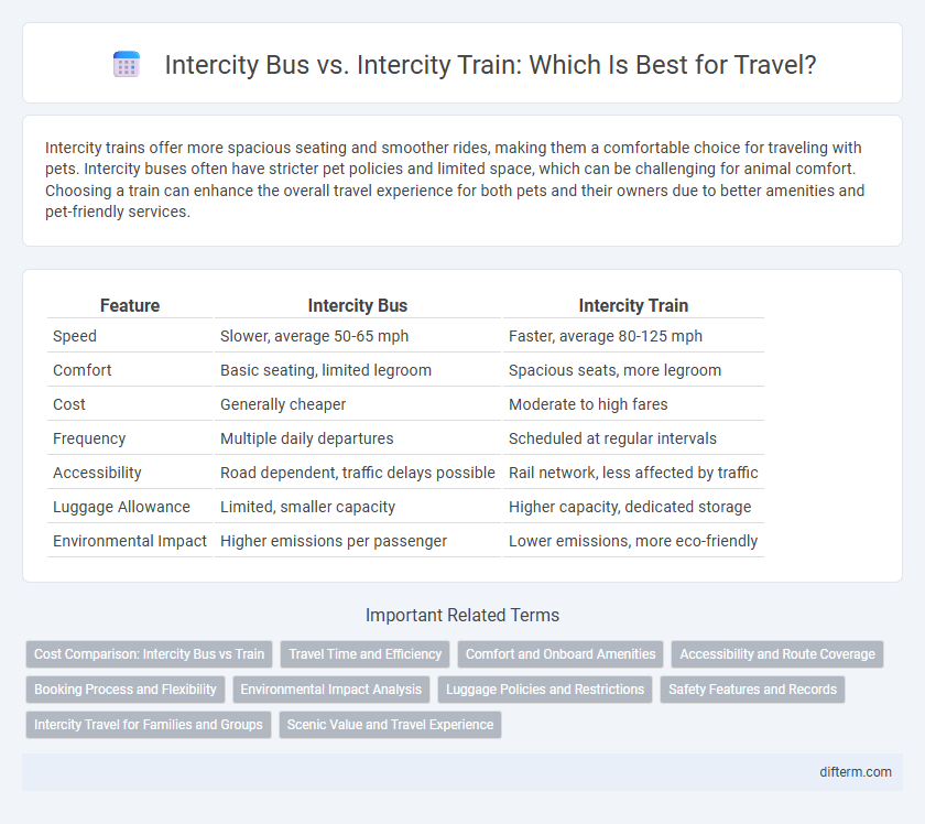 Intercity Bus vs. Intercity Train: Which Is Best for Travel?
