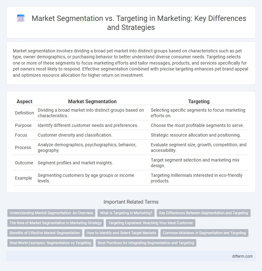 Market Segmentation vs. Targeting in Marketing: Key Differences and Strategies