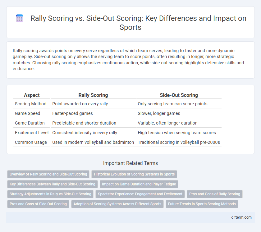 Rally Scoring vs. Side-Out Scoring: Key Differences and Impact on Sports