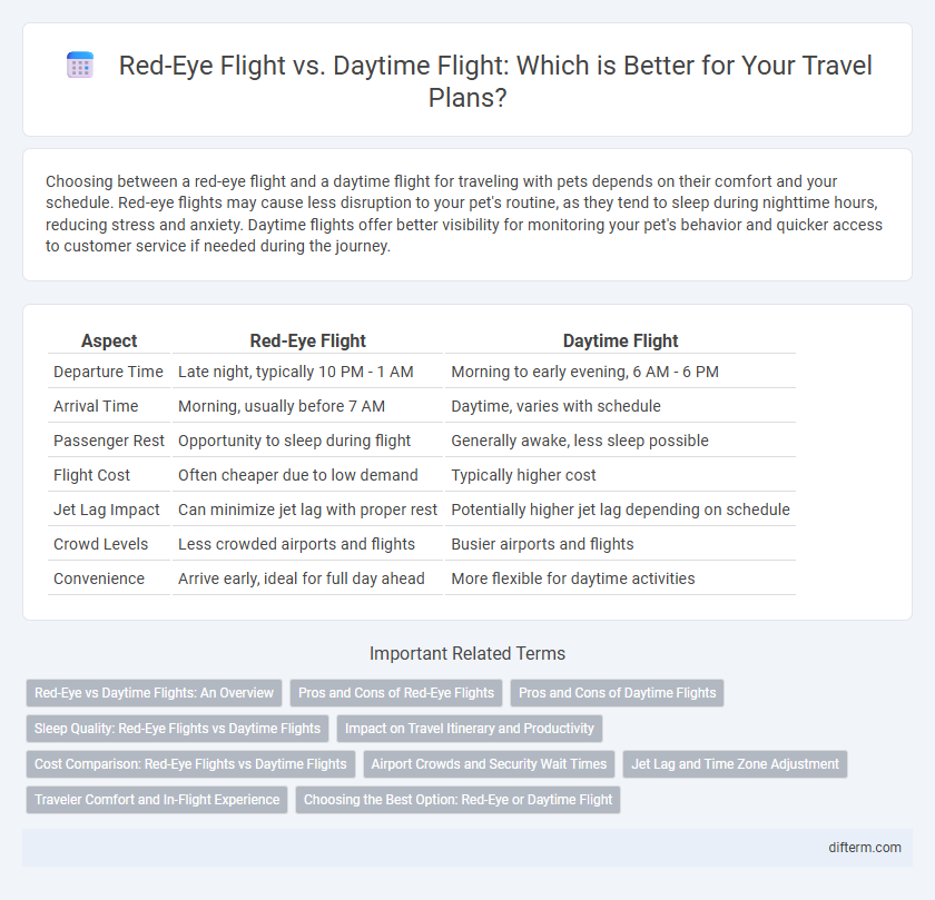 Red-Eye Flight vs. Daytime Flight: Which is Better for Your Travel Plans?