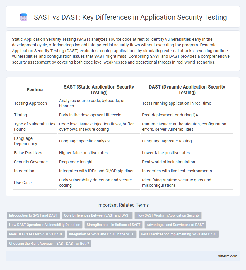 SAST vs DAST: Key Differences in Application Security Testing