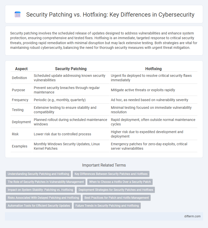 Security Patching vs. Hotfixing: Key Differences in Cybersecurity