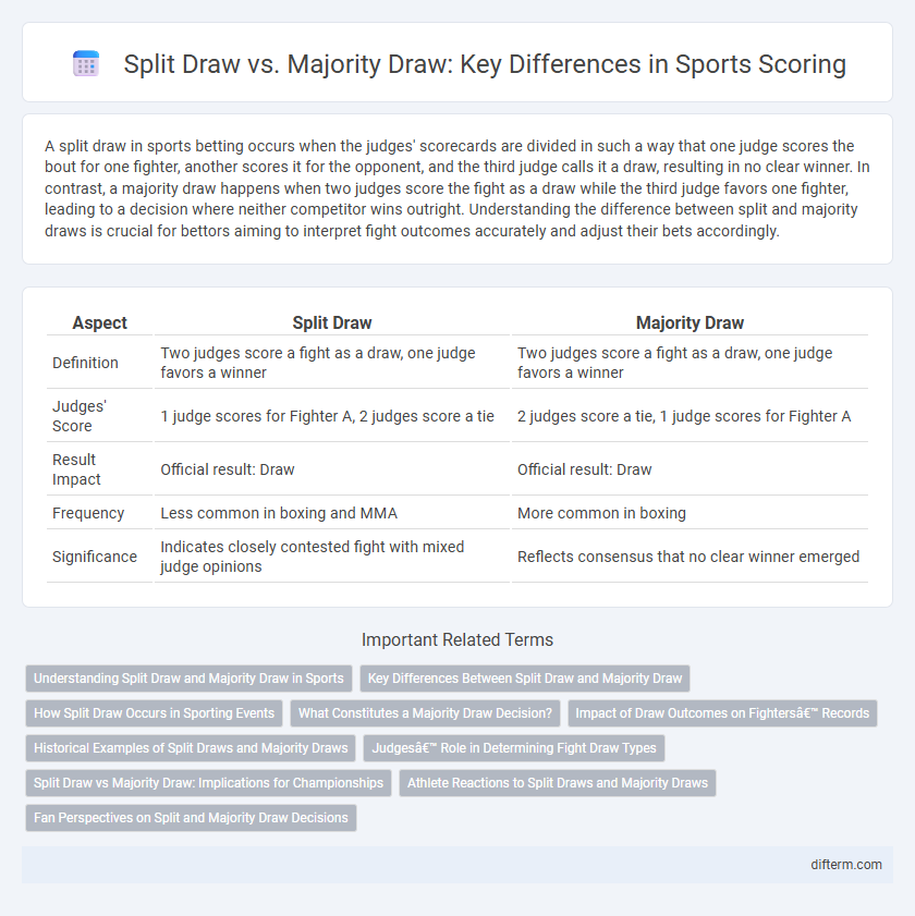 Split Draw vs. Majority Draw: Key Differences in Sports Scoring
