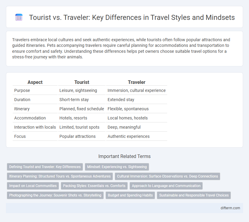 Tourist vs. Traveler: Key Differences in Travel Styles and Mindsets