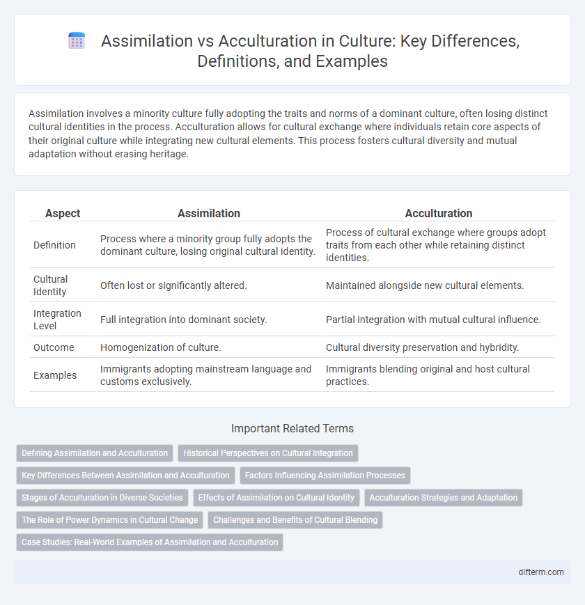 Assimilation vs Acculturation in Culture: Key Differences, Definitions, and Examples