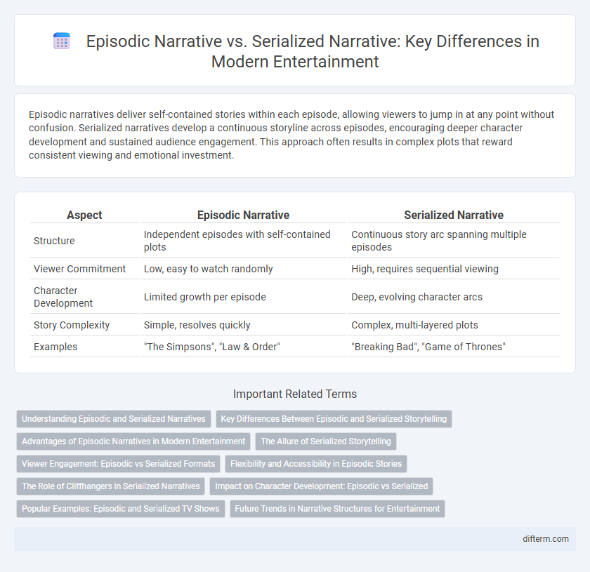 Episodic Narrative vs. Serialized Narrative: Key Differences in Modern Entertainment