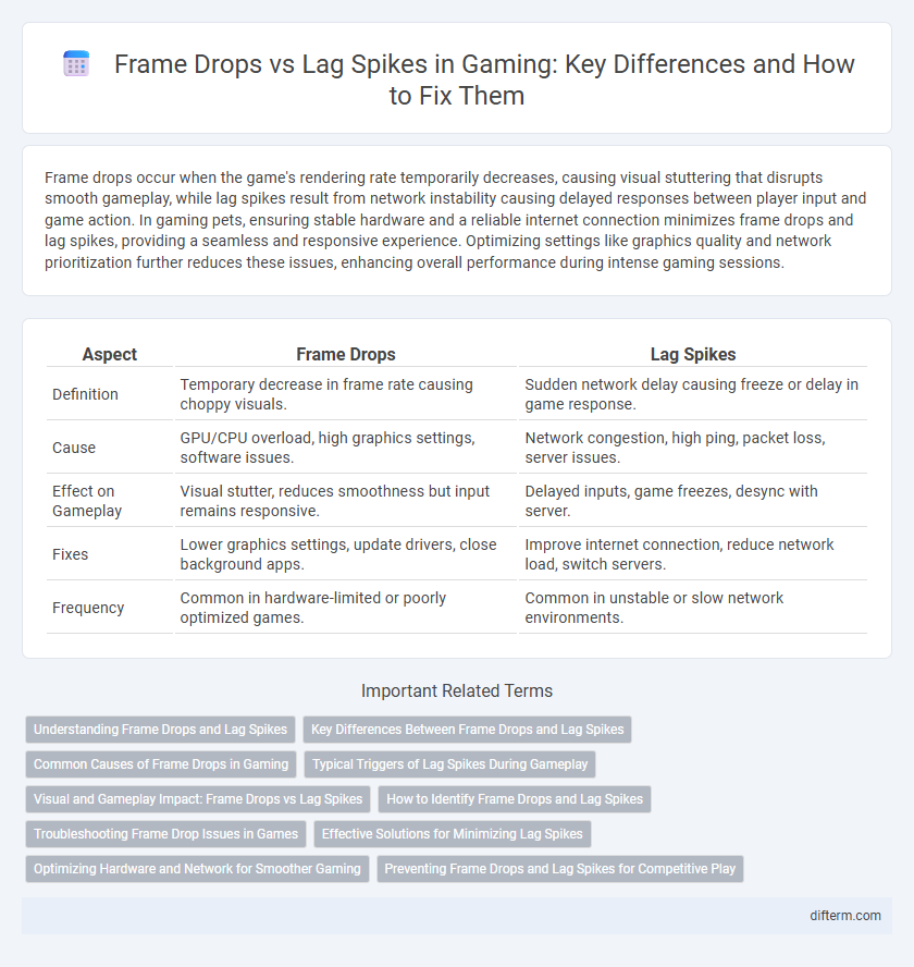 Frame Drops vs Lag Spikes in Gaming: Key Differences and How to Fix Them