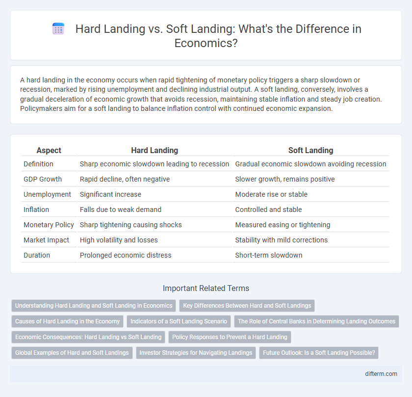 Hard Landing vs. Soft Landing: What's the Difference in Economics?
