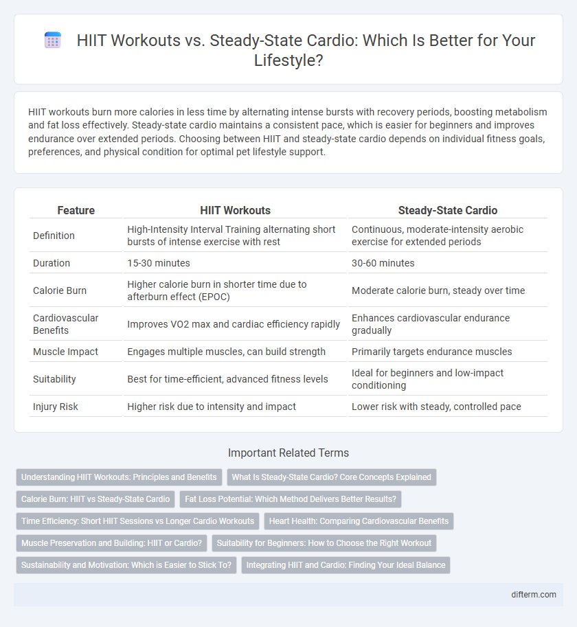 HIIT Workouts vs. Steady-State Cardio: Which Is Better for Your Lifestyle?