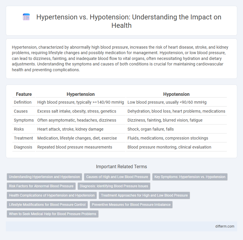 Hypertension vs. Hypotension: Understanding the Impact on Health
