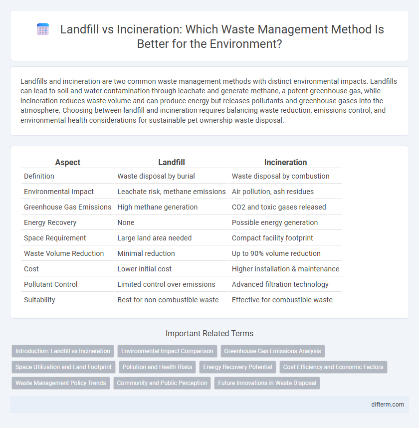 Landfill vs Incineration: Which Waste Management Method Is Better for the Environment?
