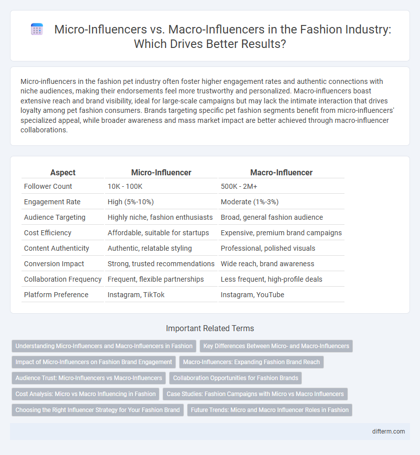 Micro-Influencers vs. Macro-Influencers in the Fashion Industry: Which Drives Better Results?
