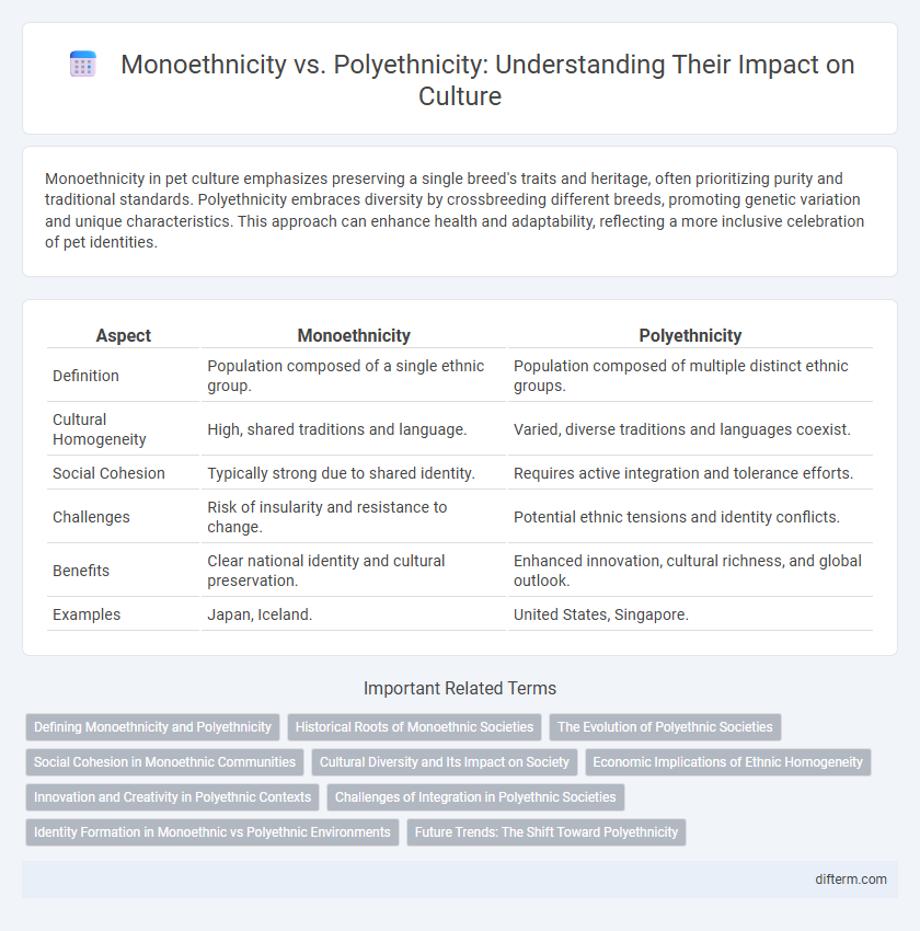 Monoethnicity vs. Polyethnicity: Understanding Their Impact on Culture