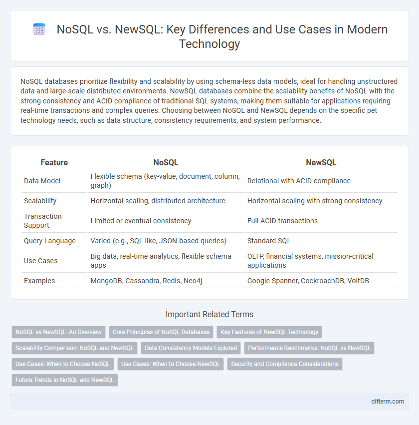 NoSQL vs. NewSQL: Key Differences and Use Cases in Modern Technology