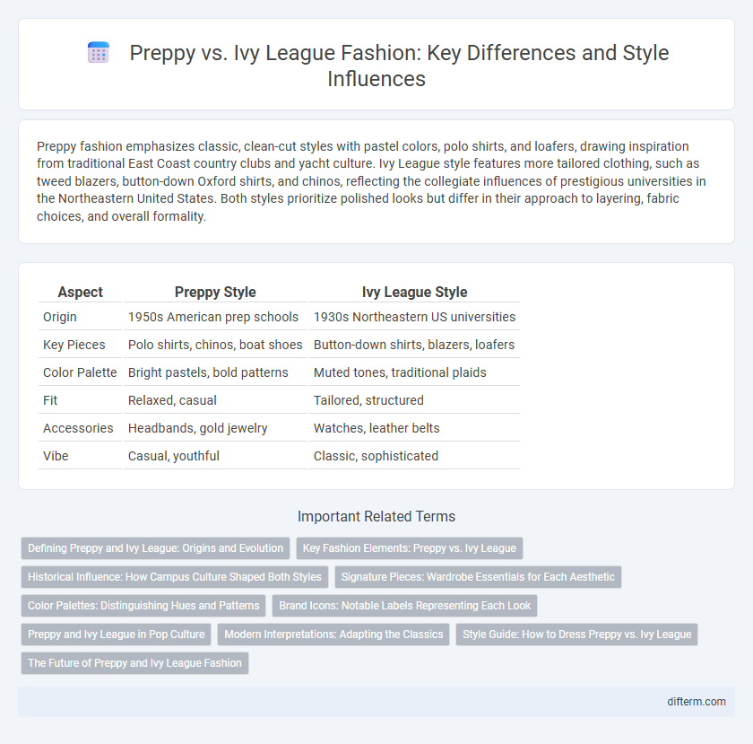 Preppy vs. Ivy League Fashion: Key Differences and Style Influences