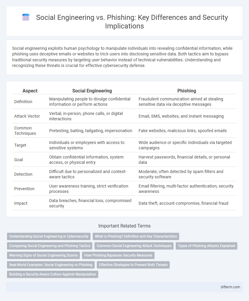 Social Engineering vs. Phishing: Key Differences and Security Implications