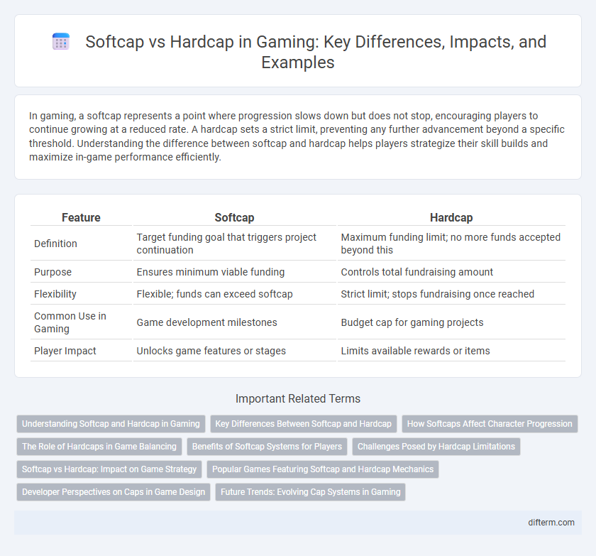 Softcap vs Hardcap in Gaming: Key Differences, Impacts, and Examples