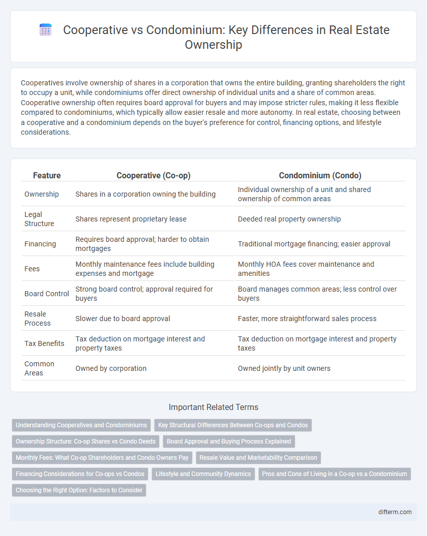 Cooperative vs Condominium: Key Differences in Real Estate Ownership