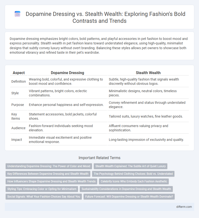 Dopamine Dressing vs. Stealth Wealth: Exploring Fashion's Bold Contrasts and Trends