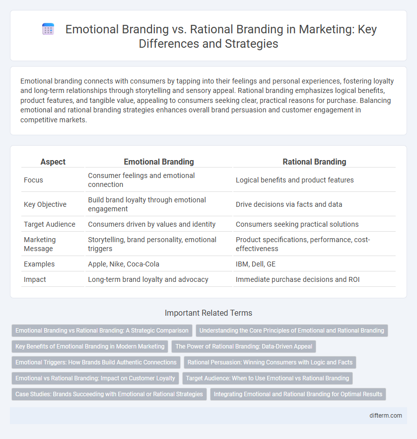 Emotional Branding vs. Rational Branding in Marketing: Key Differences and Strategies