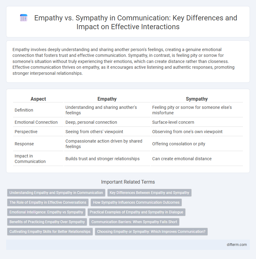 Empathy vs. Sympathy in Communication: Key Differences and Impact on Effective Interactions