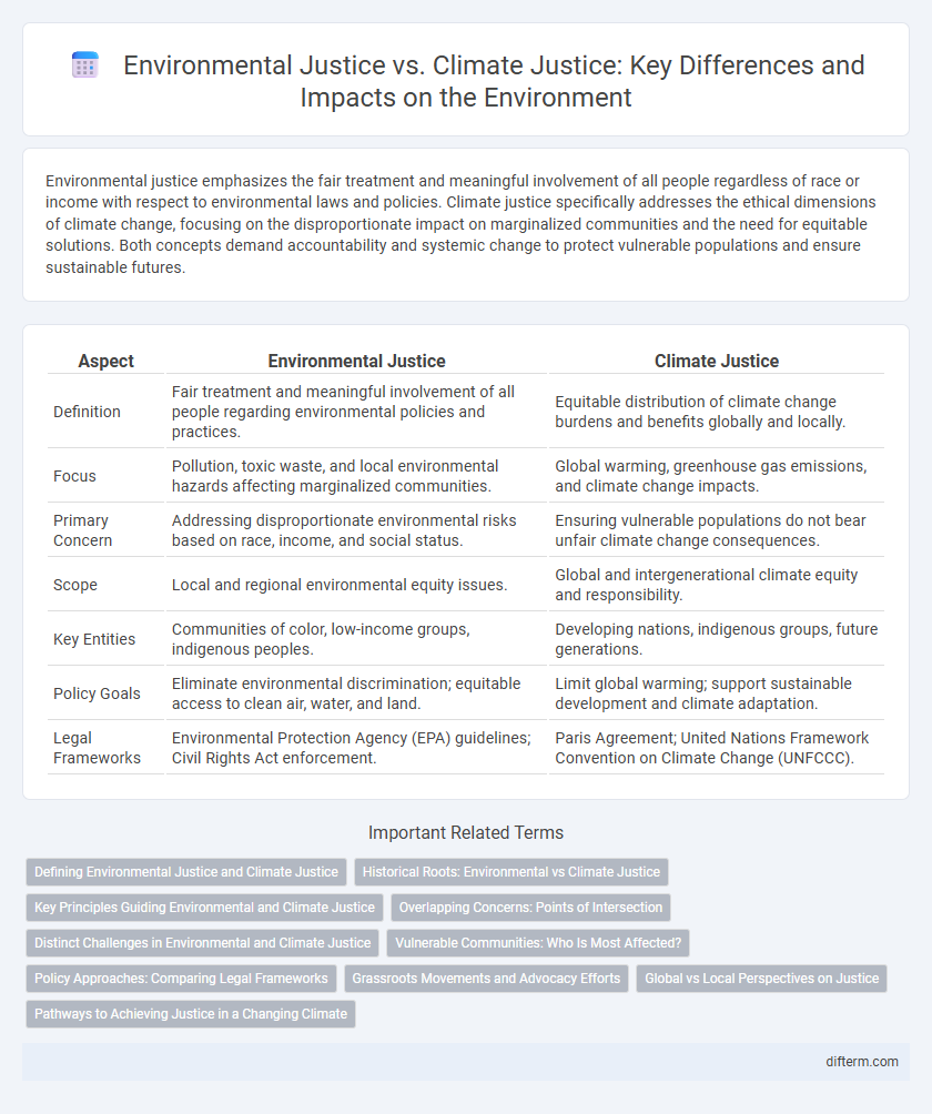 Environmental Justice vs. Climate Justice: Key Differences and Impacts on the Environment