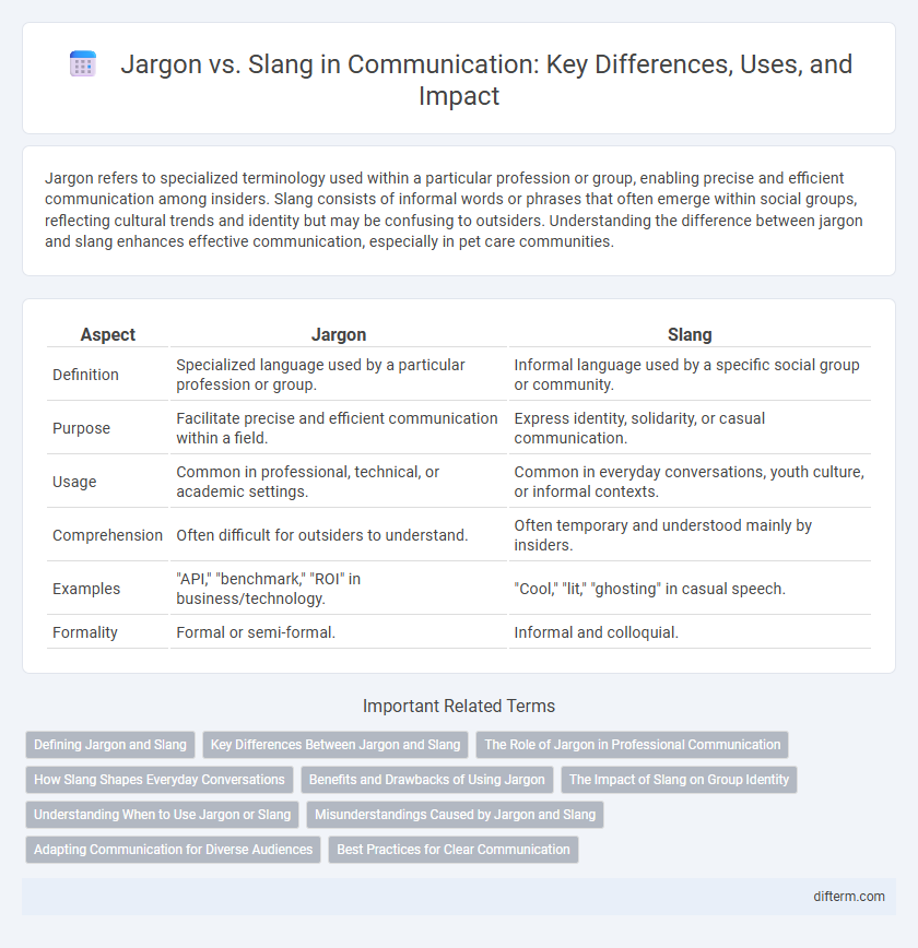 Jargon vs. Slang in Communication: Key Differences, Uses, and Impact