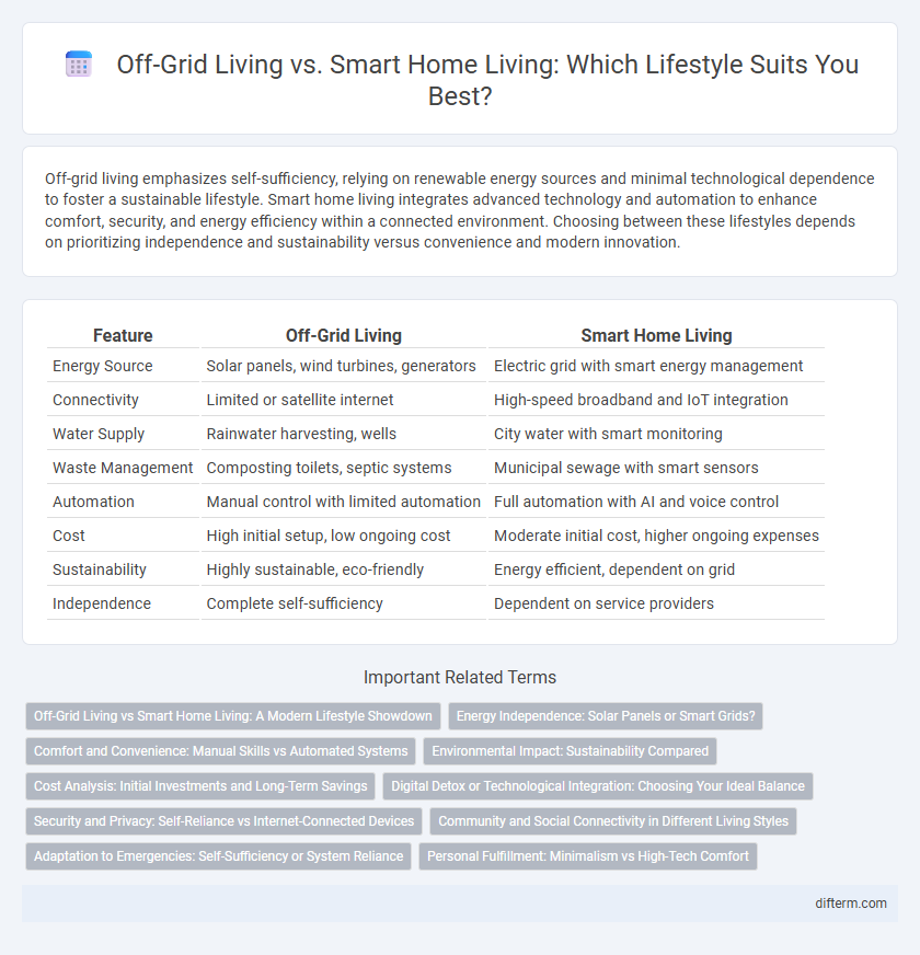 Off-Grid Living vs. Smart Home Living: Which Lifestyle Suits You Best?