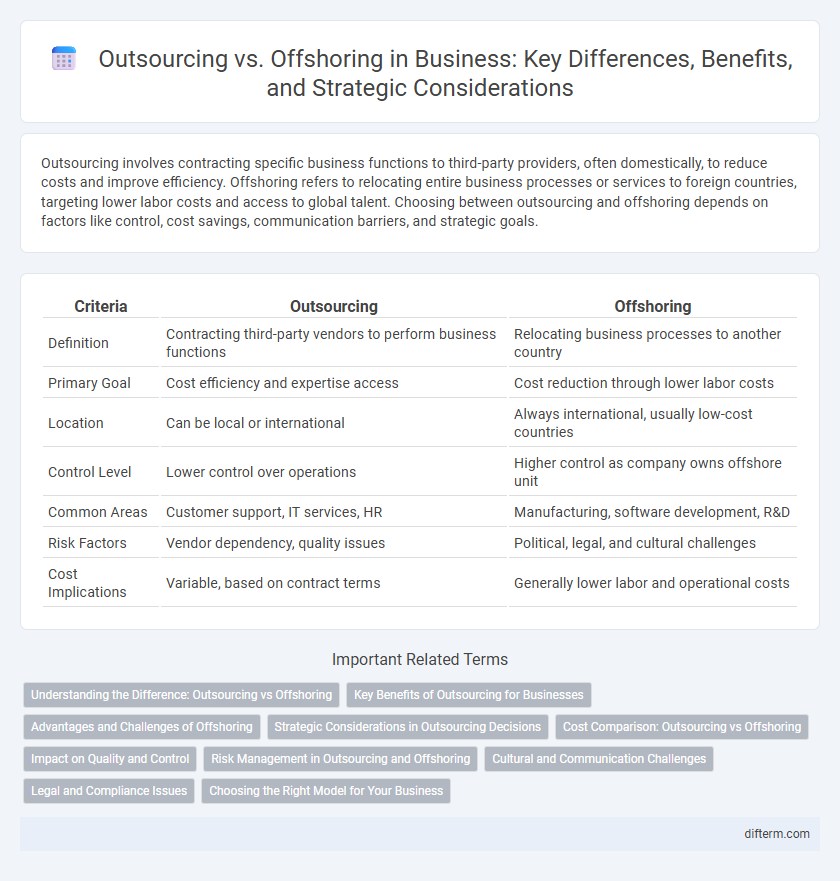 Outsourcing vs. Offshoring in Business: Key Differences, Benefits, and Strategic Considerations