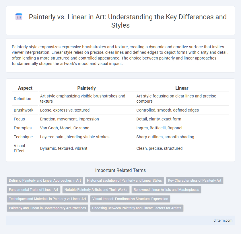 Painterly vs. Linear in Art: Understanding the Key Differences and Styles
