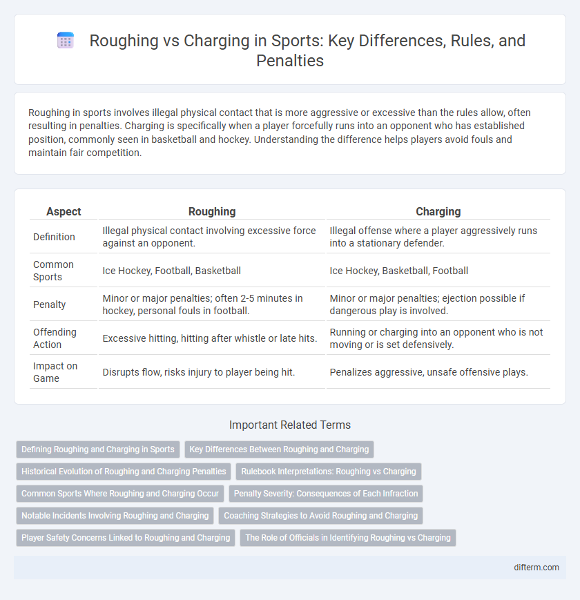 Roughing vs Charging in Sports: Key Differences, Rules, and Penalties