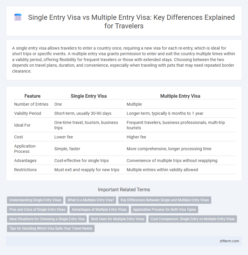 Single Entry Visa vs Multiple Entry Visa: Key Differences Explained for Travelers