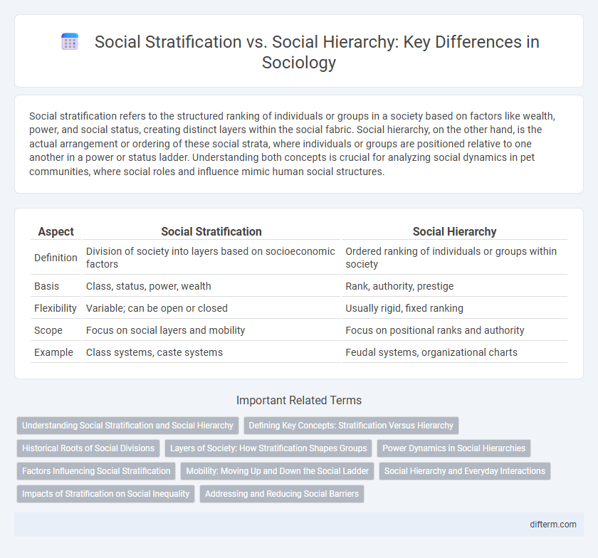 Social Stratification vs. Social Hierarchy: Key Differences in Sociology