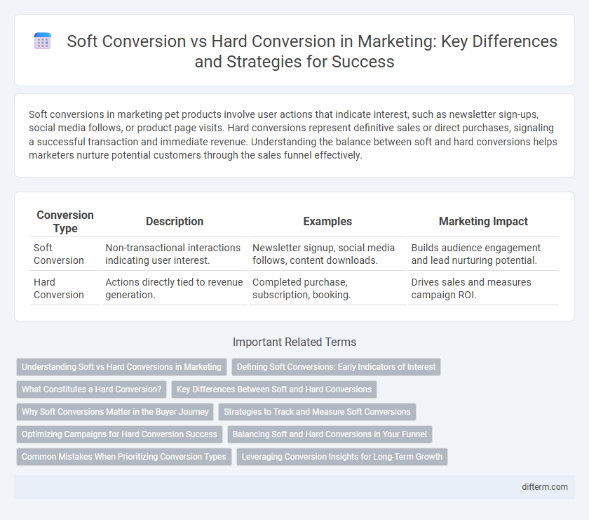 Soft Conversion vs Hard Conversion in Marketing: Key Differences and Strategies for Success