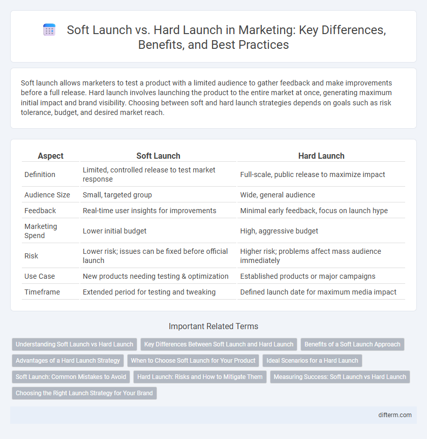 Soft Launch vs. Hard Launch in Marketing: Key Differences, Benefits, and Best Practices