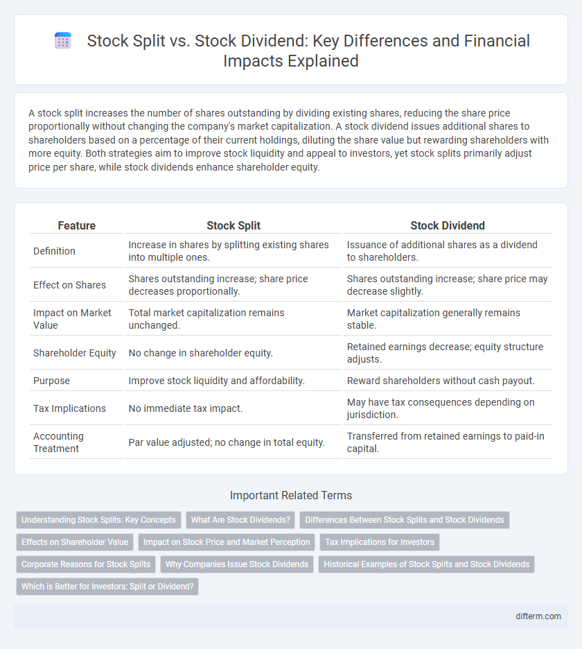 Stock Split vs. Stock Dividend: Key Differences and Financial Impacts Explained