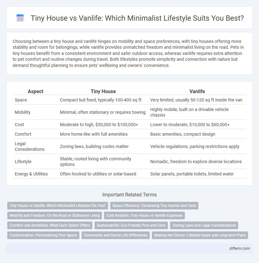 Tiny House vs Vanlife: Which Minimalist Lifestyle Suits You Best?