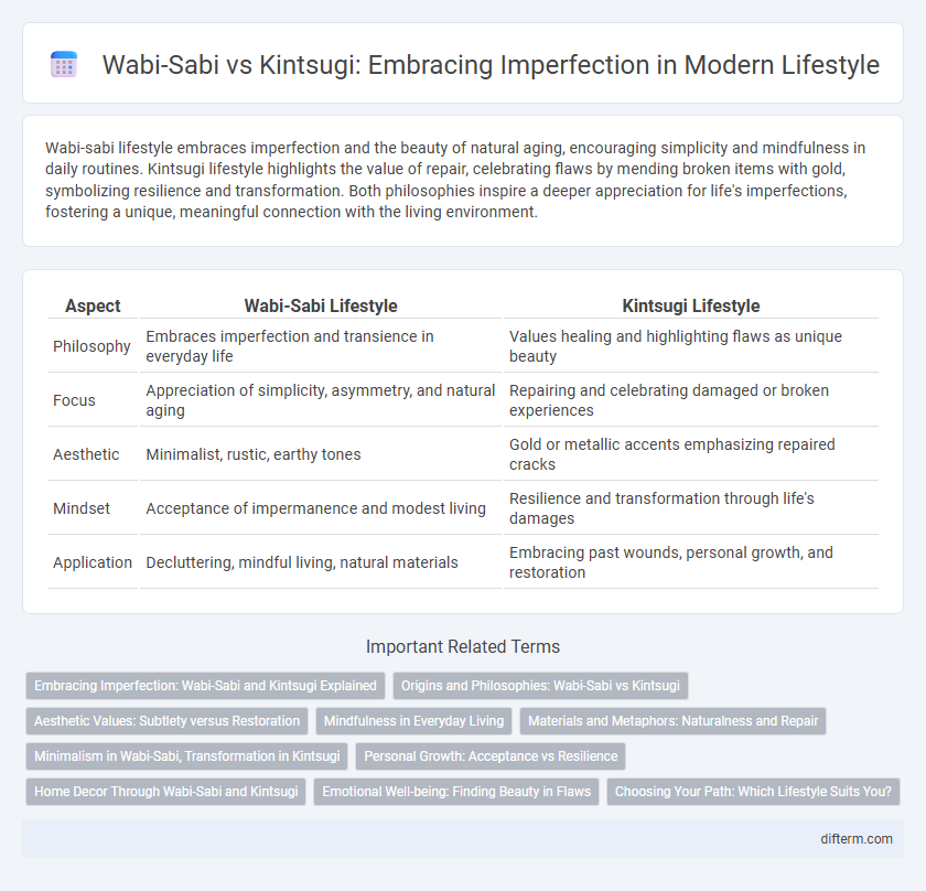 Wabi-Sabi vs Kintsugi: Embracing Imperfection in Modern Lifestyle