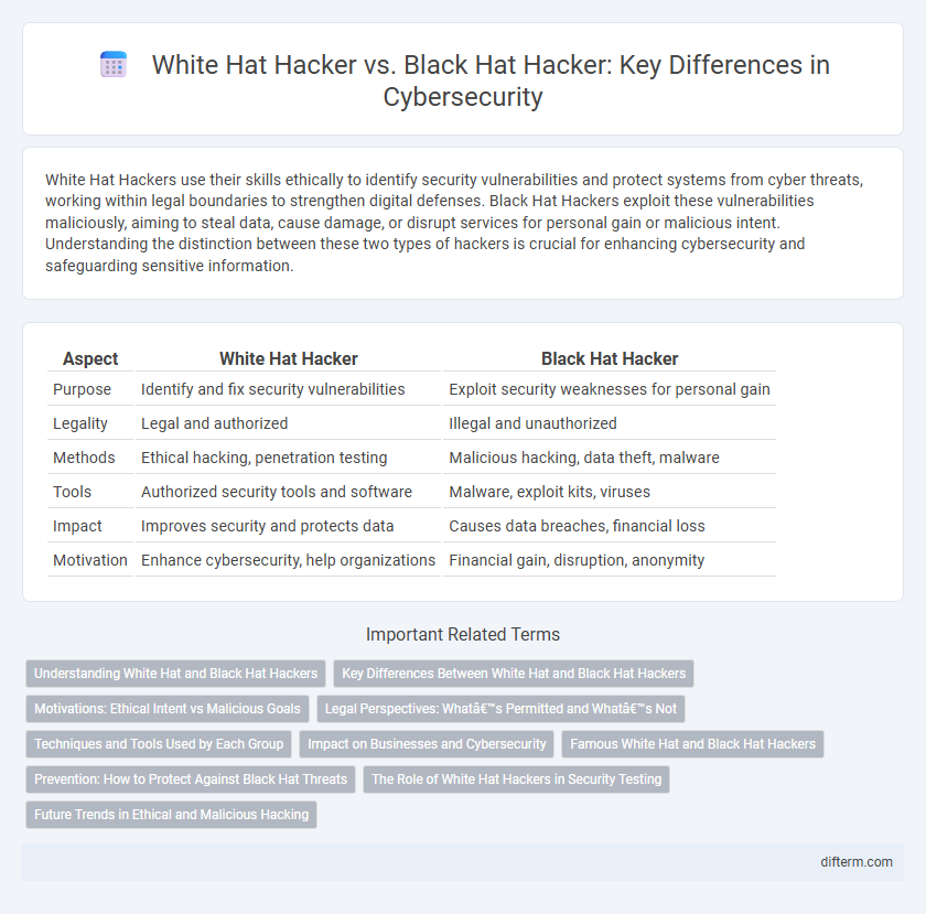 White Hat Hacker vs. Black Hat Hacker: Key Differences in Cybersecurity