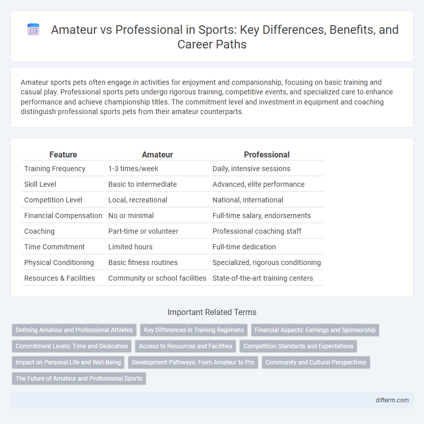 Amateur vs Professional in Sports: Key Differences, Benefits, and Career Paths