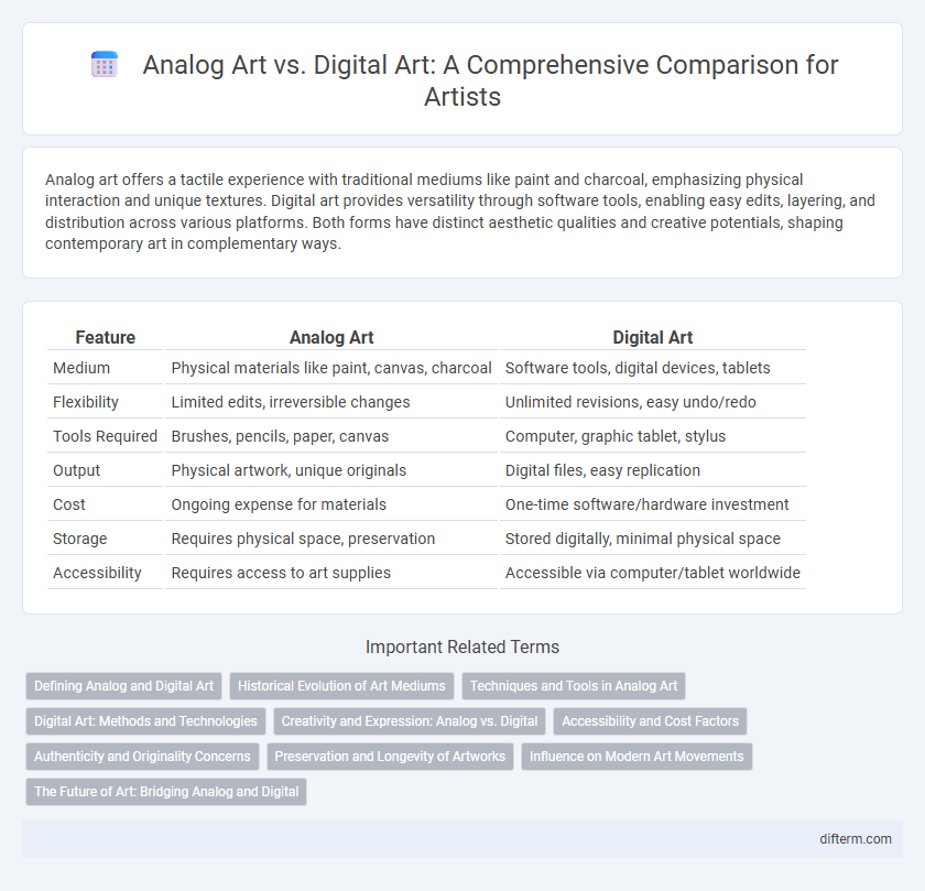 Analog Art vs. Digital Art: A Comprehensive Comparison for Artists