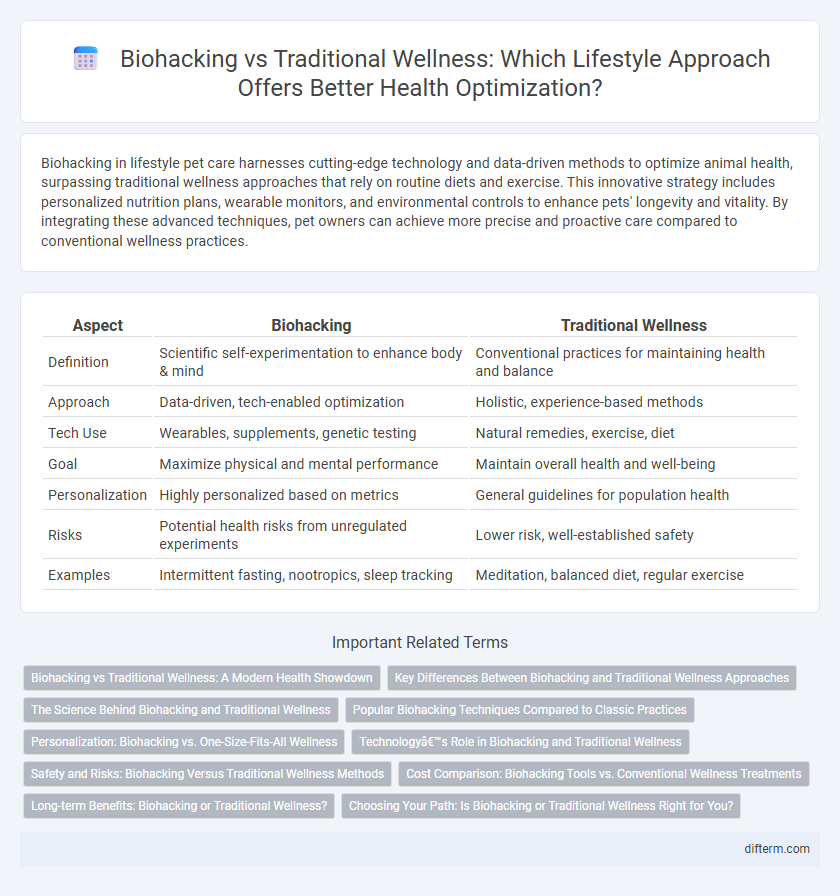 Biohacking vs Traditional Wellness: Which Lifestyle Approach Offers Better Health Optimization?