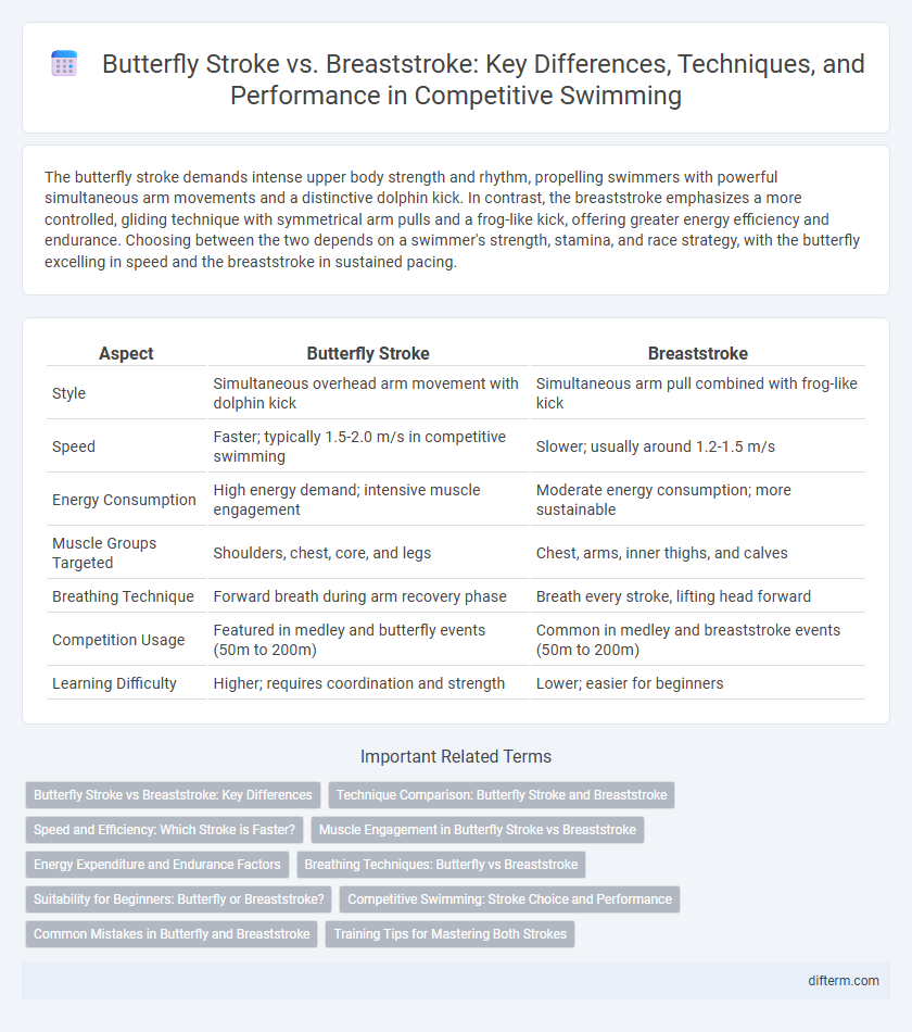 Butterfly Stroke vs. Breaststroke: Key Differences, Techniques, and Performance in Competitive Swimming