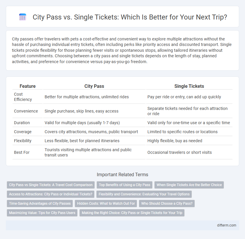 City Pass vs. Single Tickets: Which Is Better for Your Next Trip?