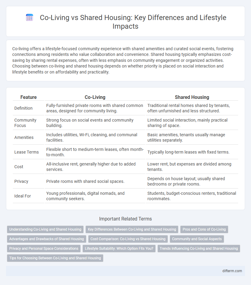 Co-Living vs Shared Housing: Key Differences and Lifestyle Impacts