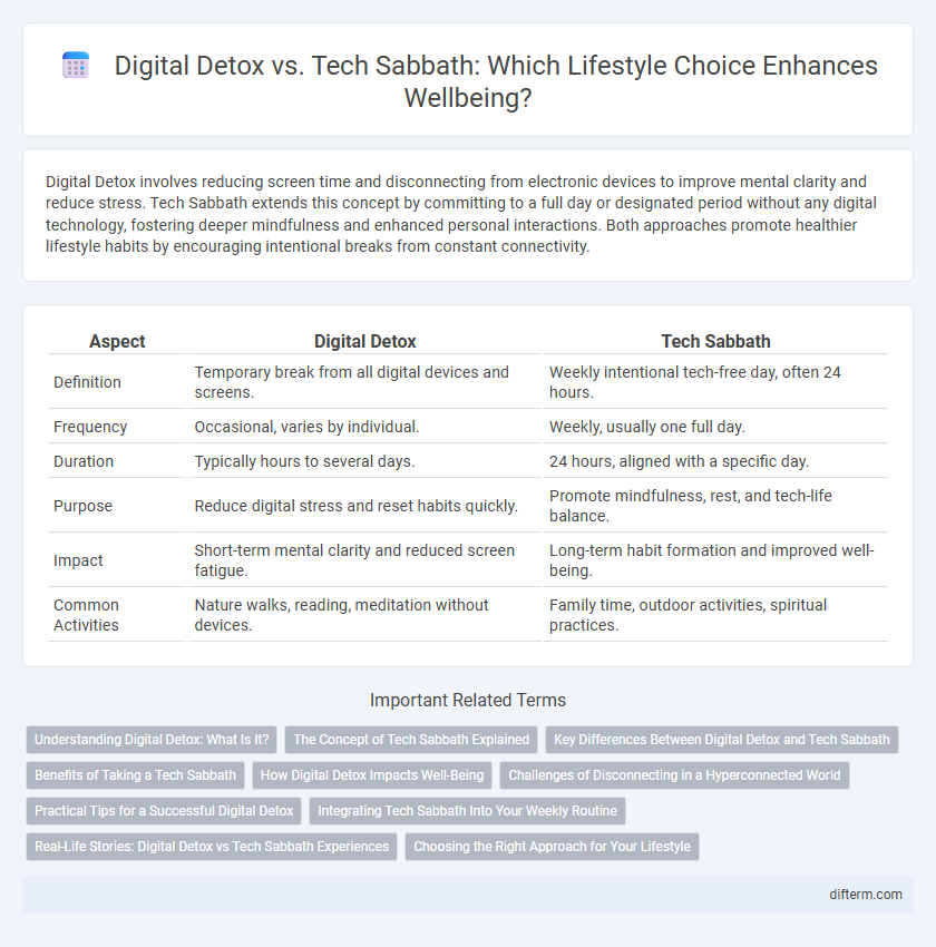 Digital Detox vs. Tech Sabbath: Which Lifestyle Choice Enhances Wellbeing?