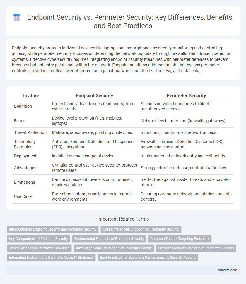 Endpoint Security vs. Perimeter Security: Key Differences, Benefits, and Best Practices