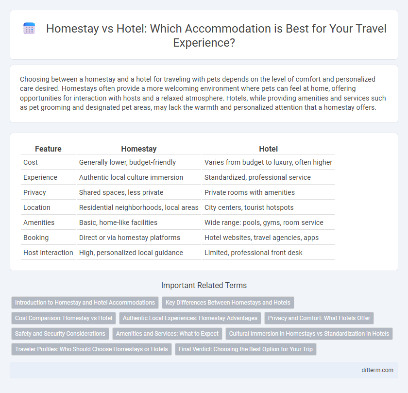 Homestay vs Hotel: Which Accommodation is Best for Your Travel Experience?