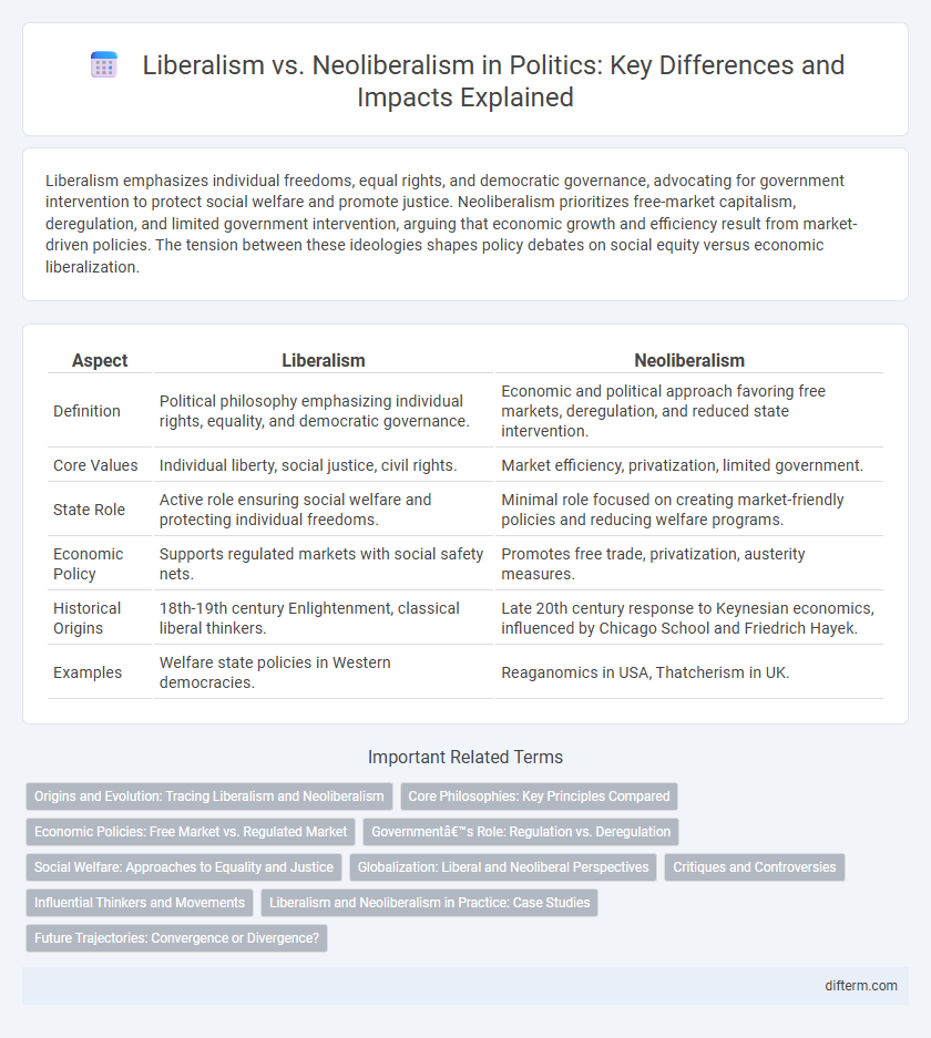 Liberalism vs. Neoliberalism in Politics: Key Differences and Impacts Explained