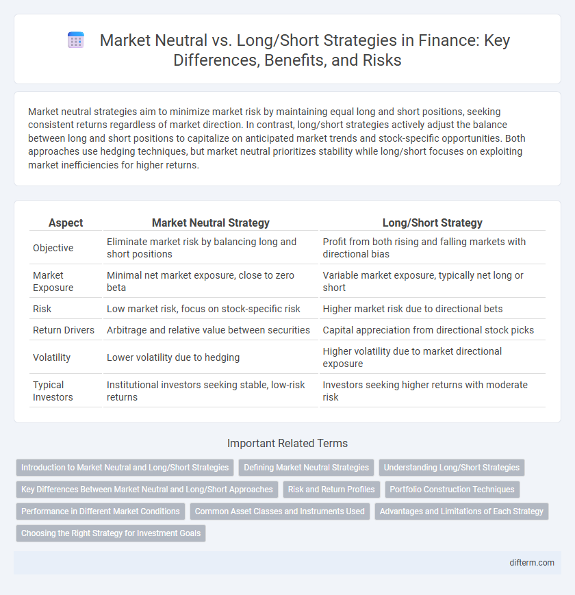 Market Neutral vs. Long/Short Strategies in Finance: Key Differences, Benefits, and Risks